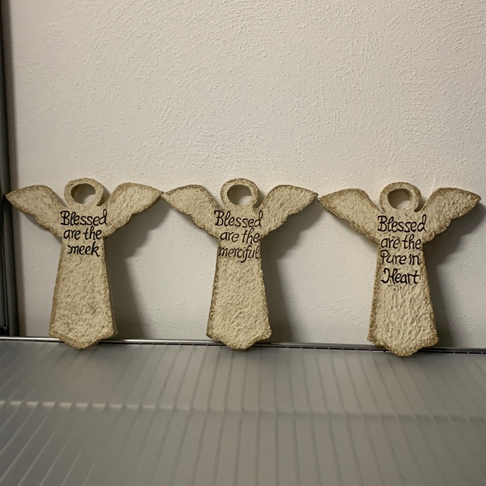 Three wall hangings